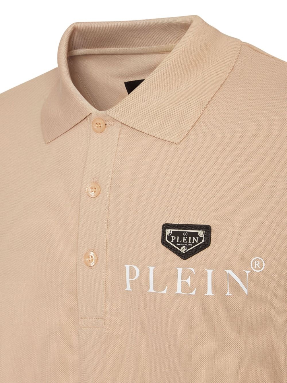 logo-print cotton polo shirt - 2