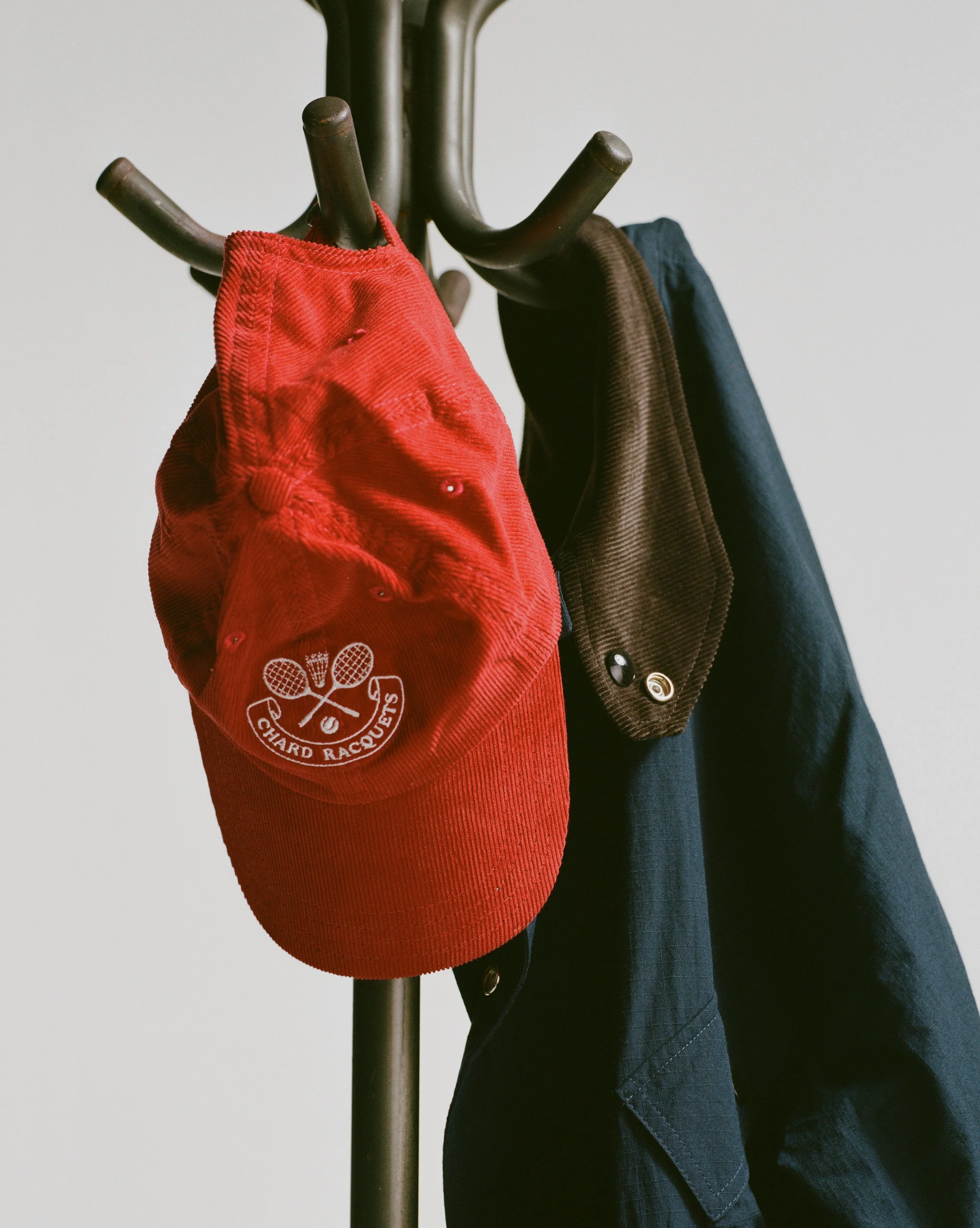 Chard Racquets Corduroy Baseball Cap - 1