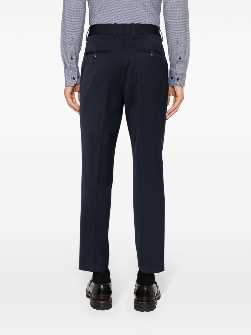 mid-rise tailored trousers - 4