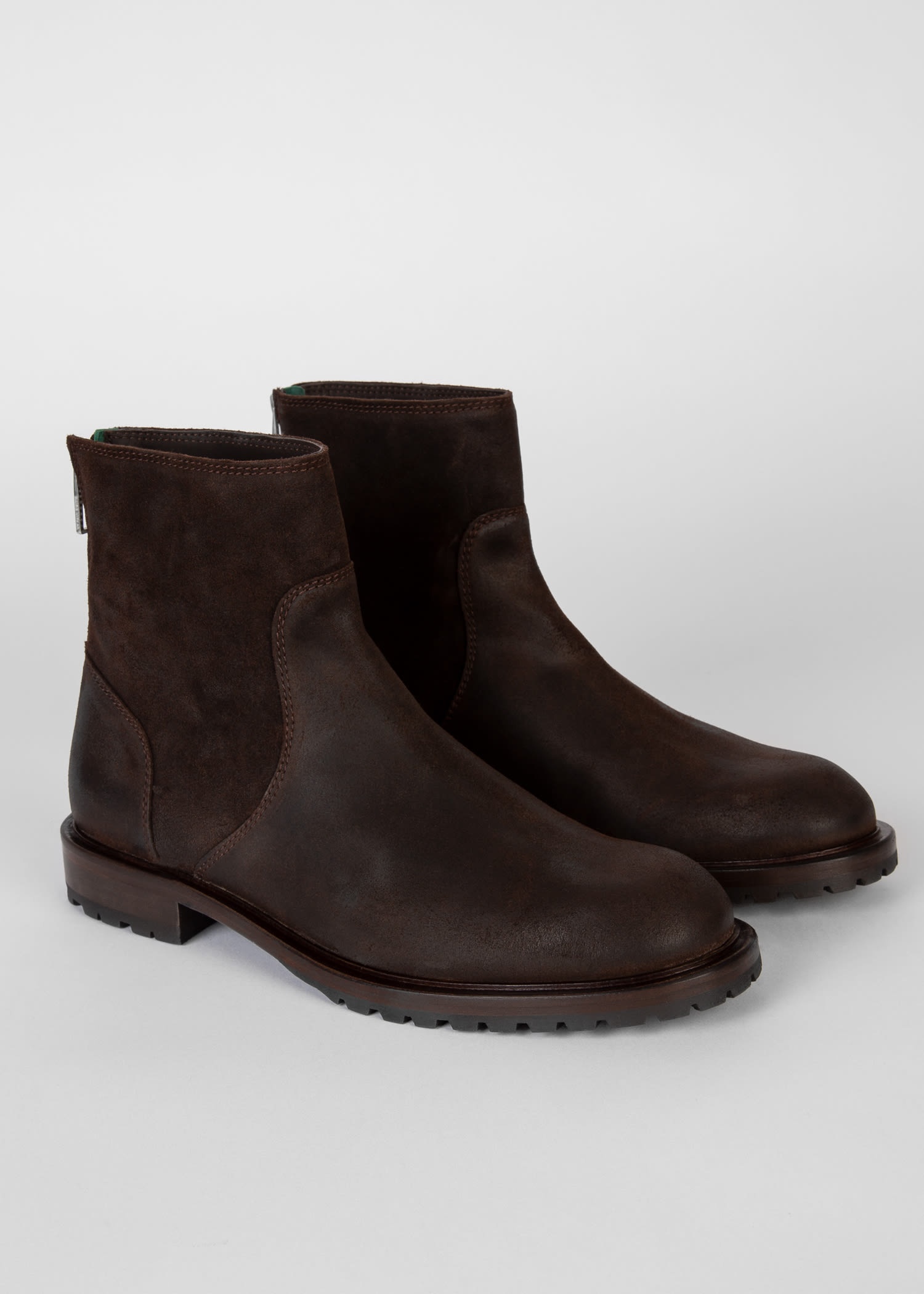 Leather 'Falk' Boots - 4