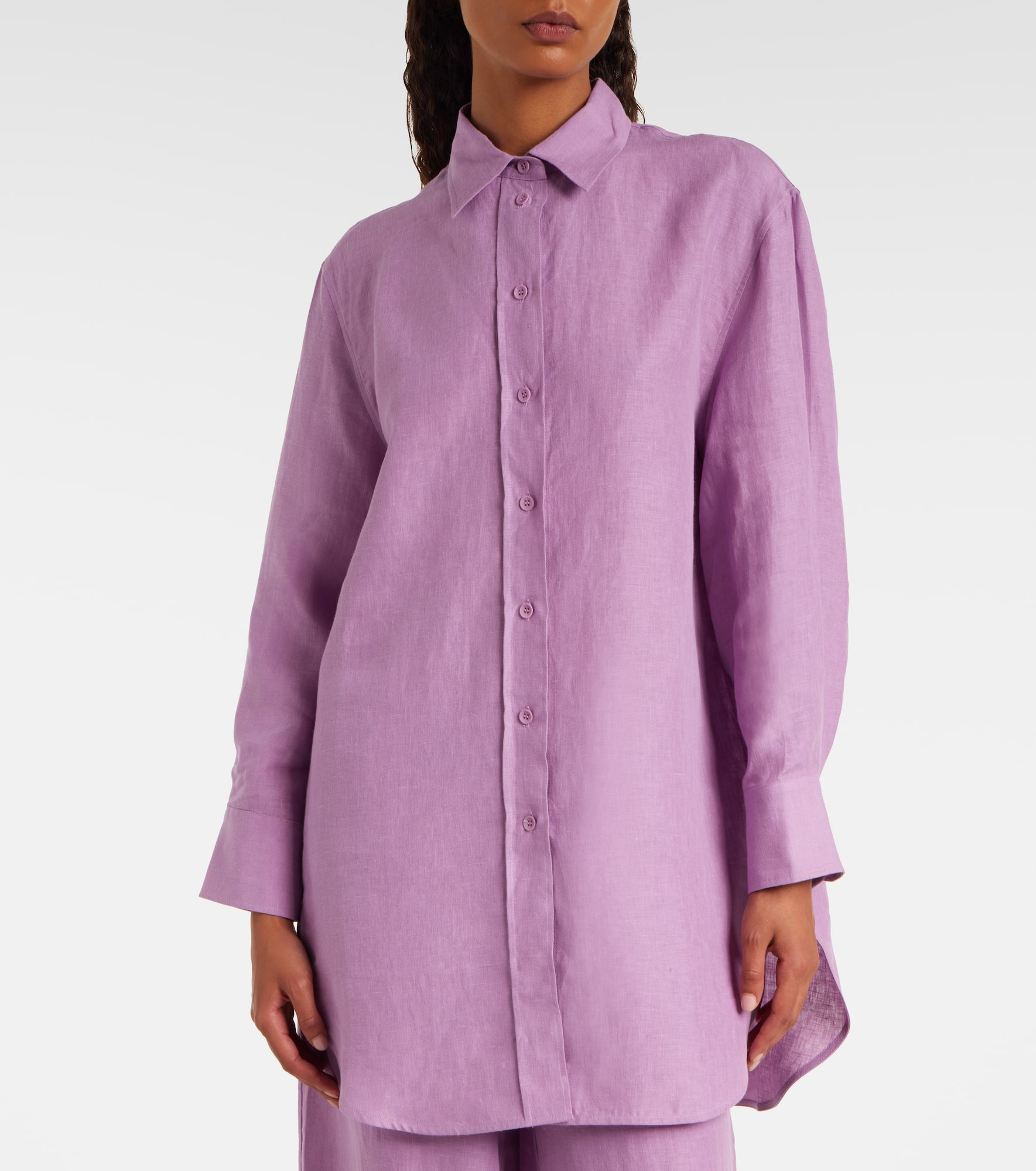 Mignonette linen shirt - 6