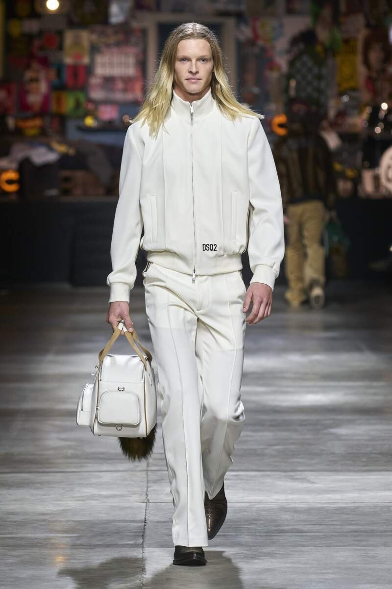 DSQUARED2 LOGO DUFFLE 7