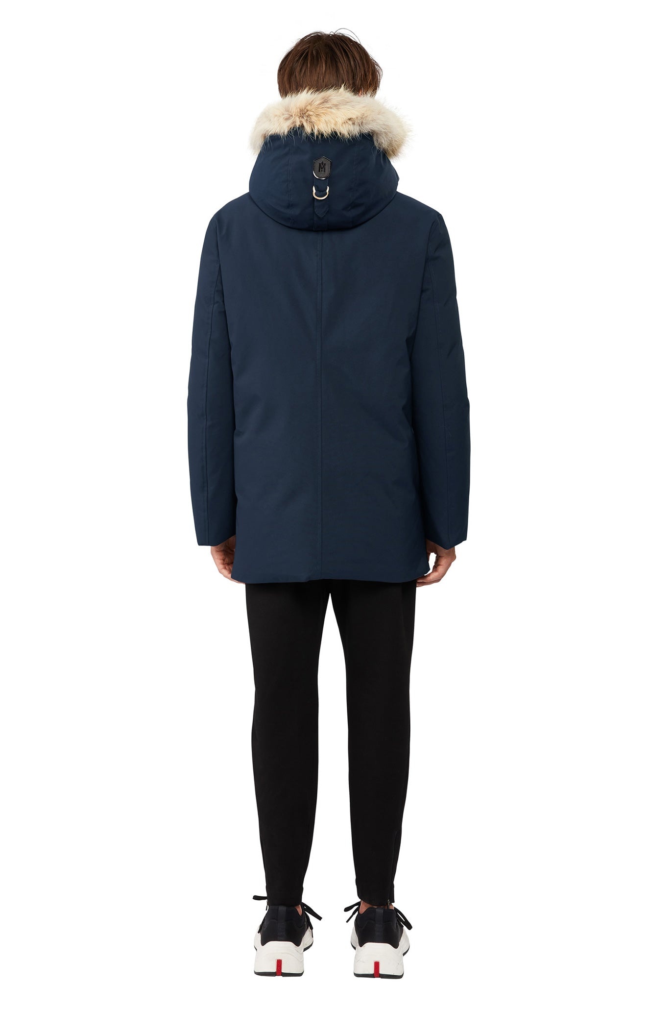 EDWARD 2-In-1 down parka with hooded bib and natural fur - 5