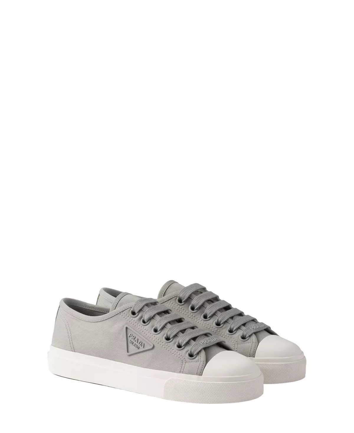 Women's Cotton Gabardine Sneakers - 1