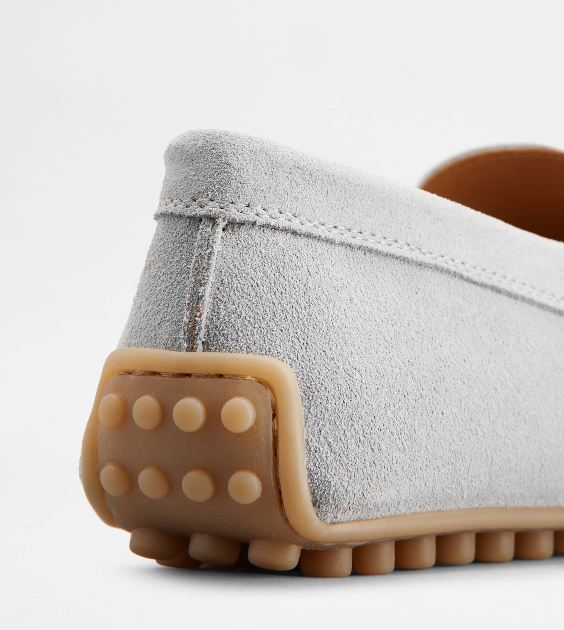 CITY GOMMINO DRIVING SHOES IN SUEDE - GREY - 6