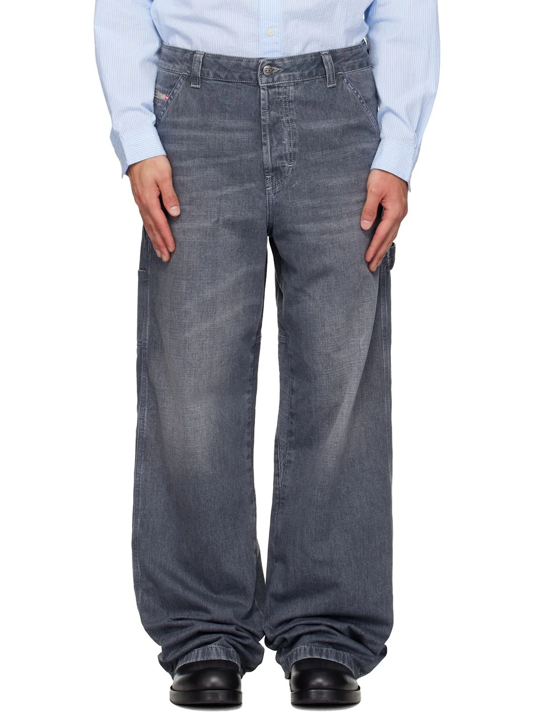 Gray D-Livery-W Jeans - 1