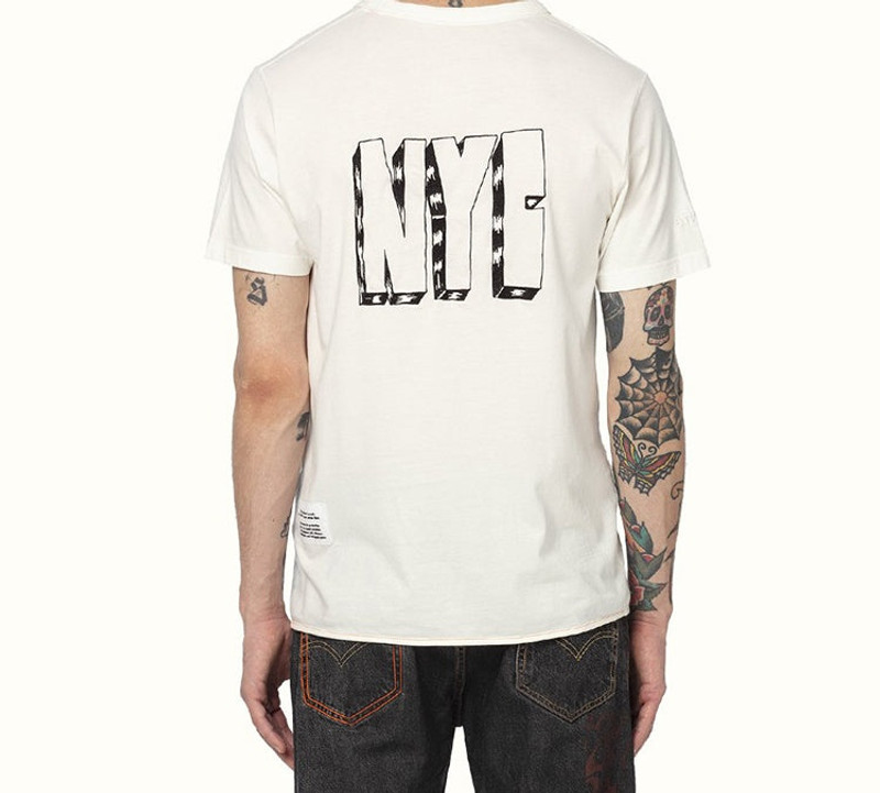 Heron Preston HERON PRESTON CTNMB Spray Print T-shirt 'White' HMAA011S209140270188 outlook
