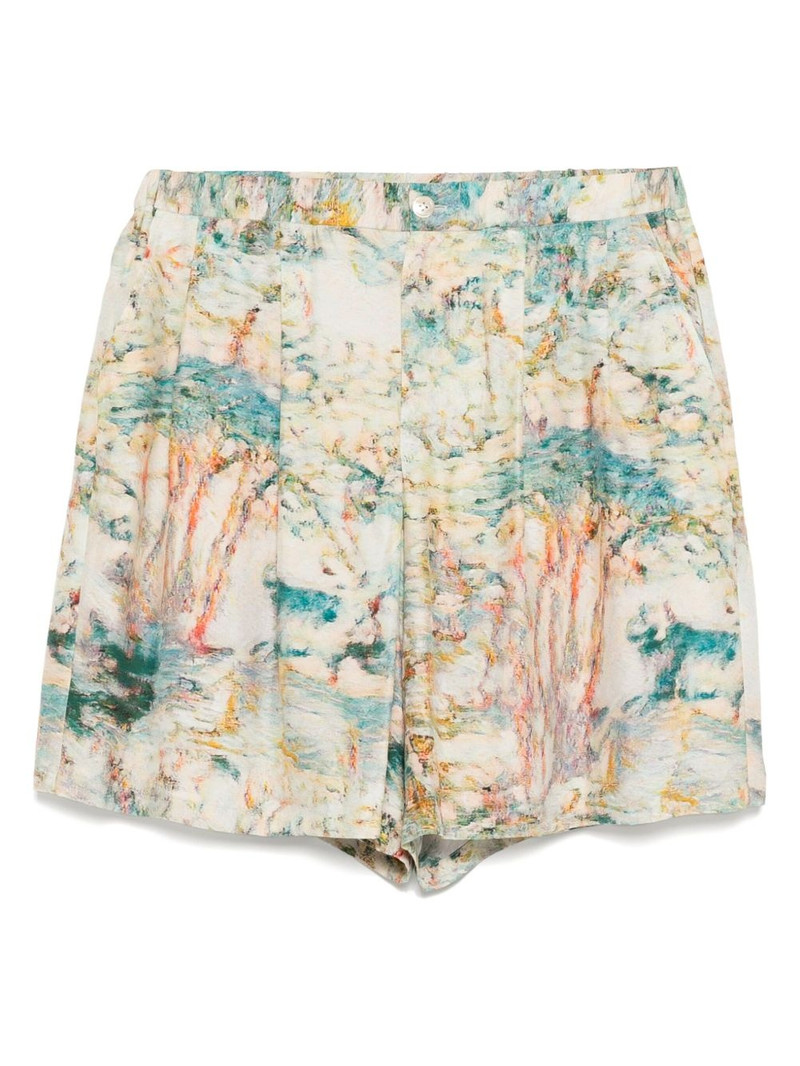 graphic-printed shorts 1