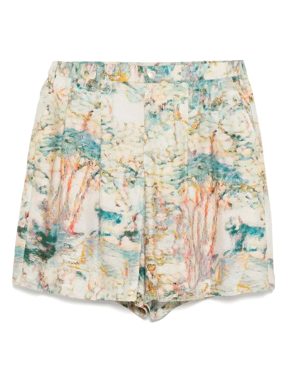 graphic-printed shorts - 1