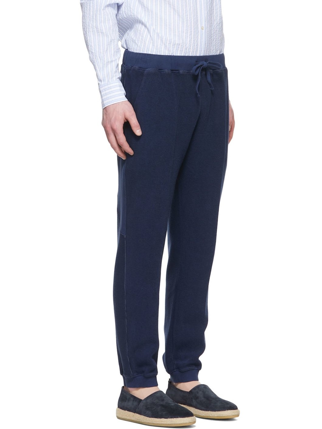 Grey Cotton Lounge Pants - 2