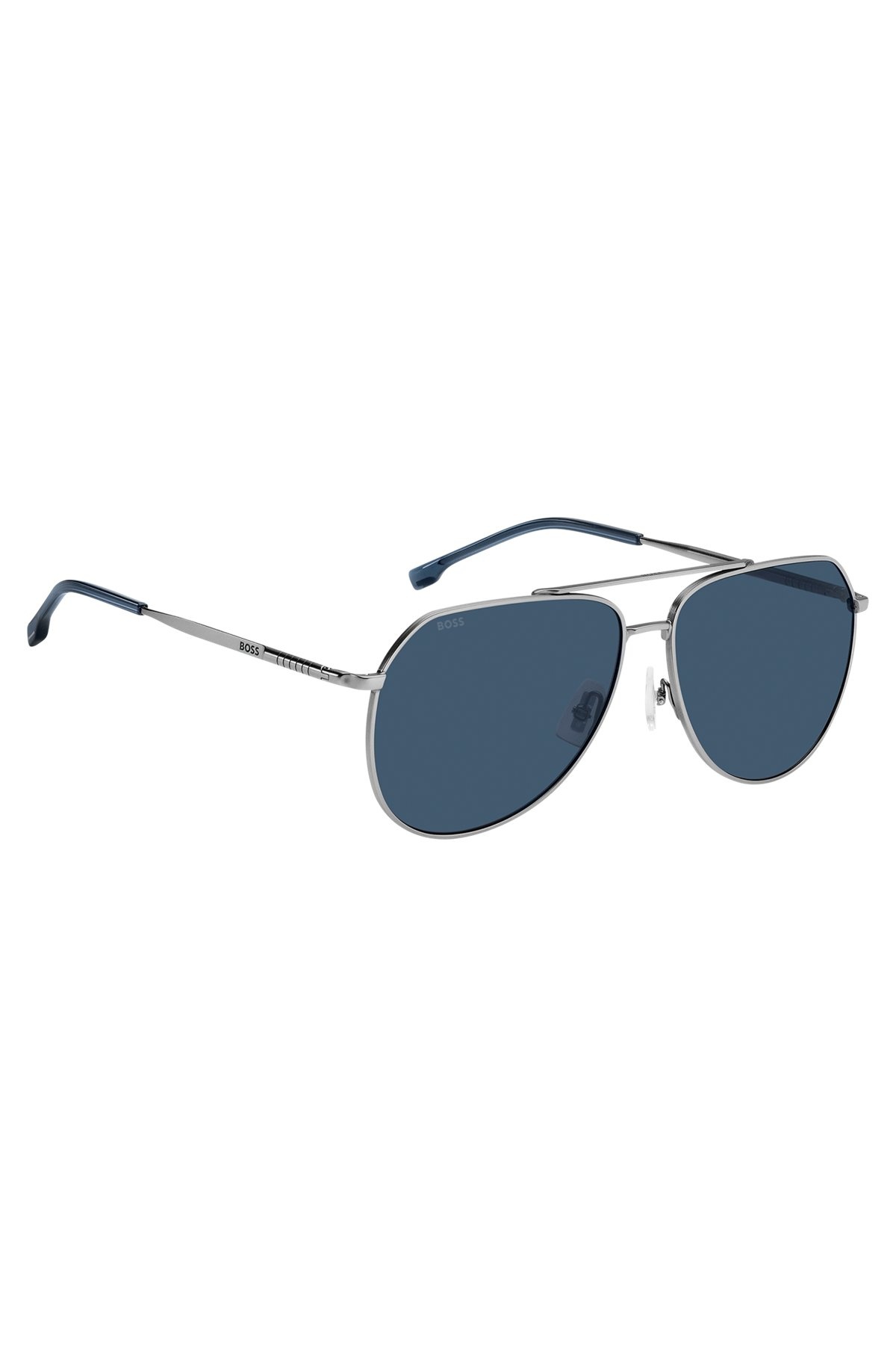 DOUBLE-BRIDGE SUNGLASSES WITH BETA-TITANIUM TEMPLES - 4