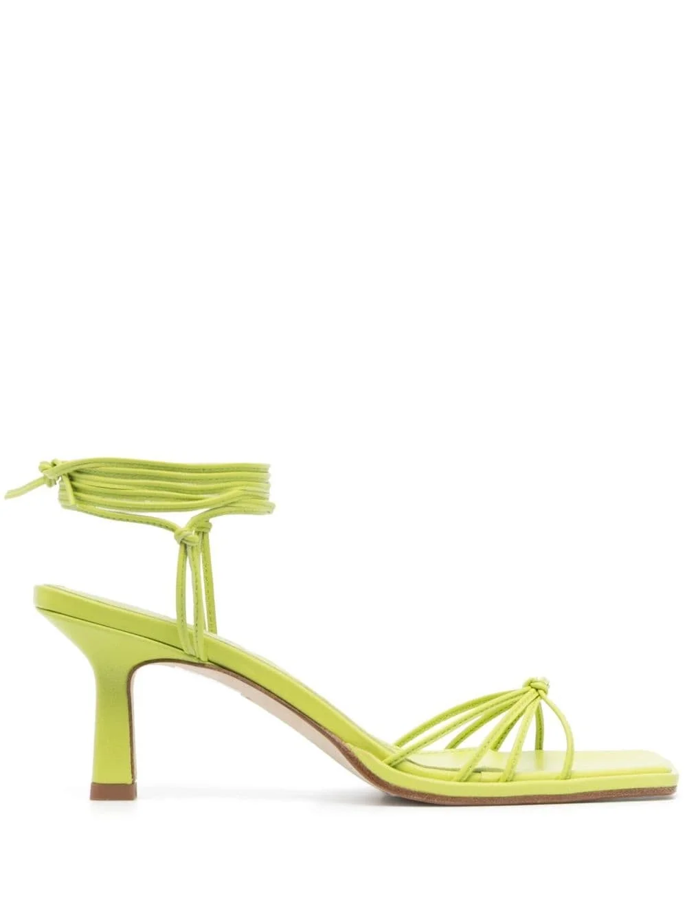 strappy mid-heel sandals - 1