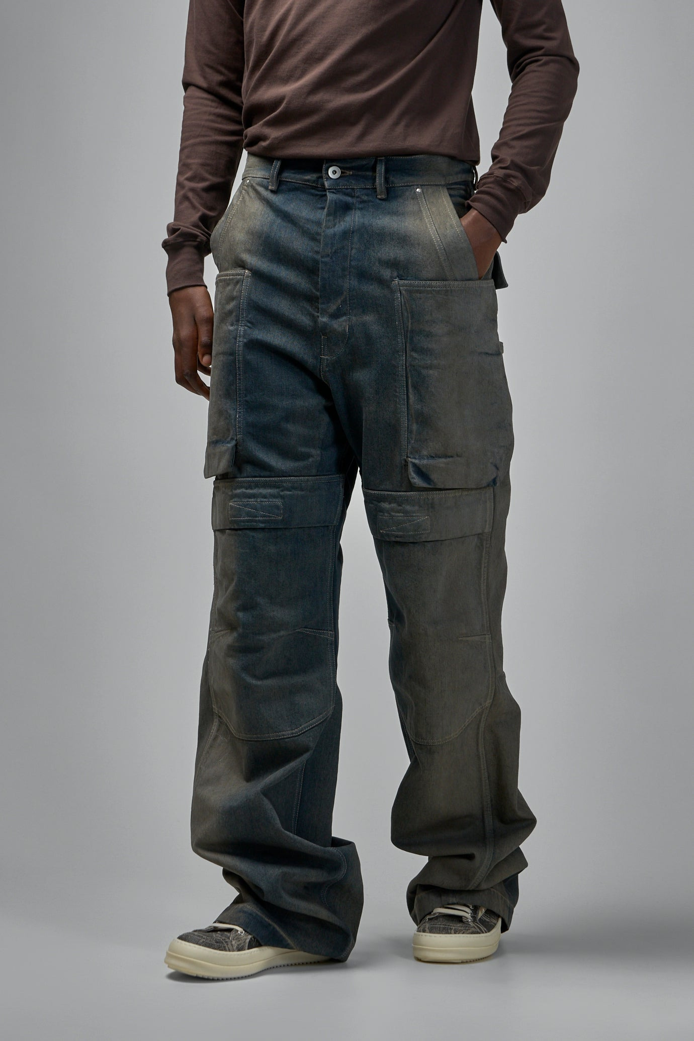 Stefan Cargo Denim Pants - 4