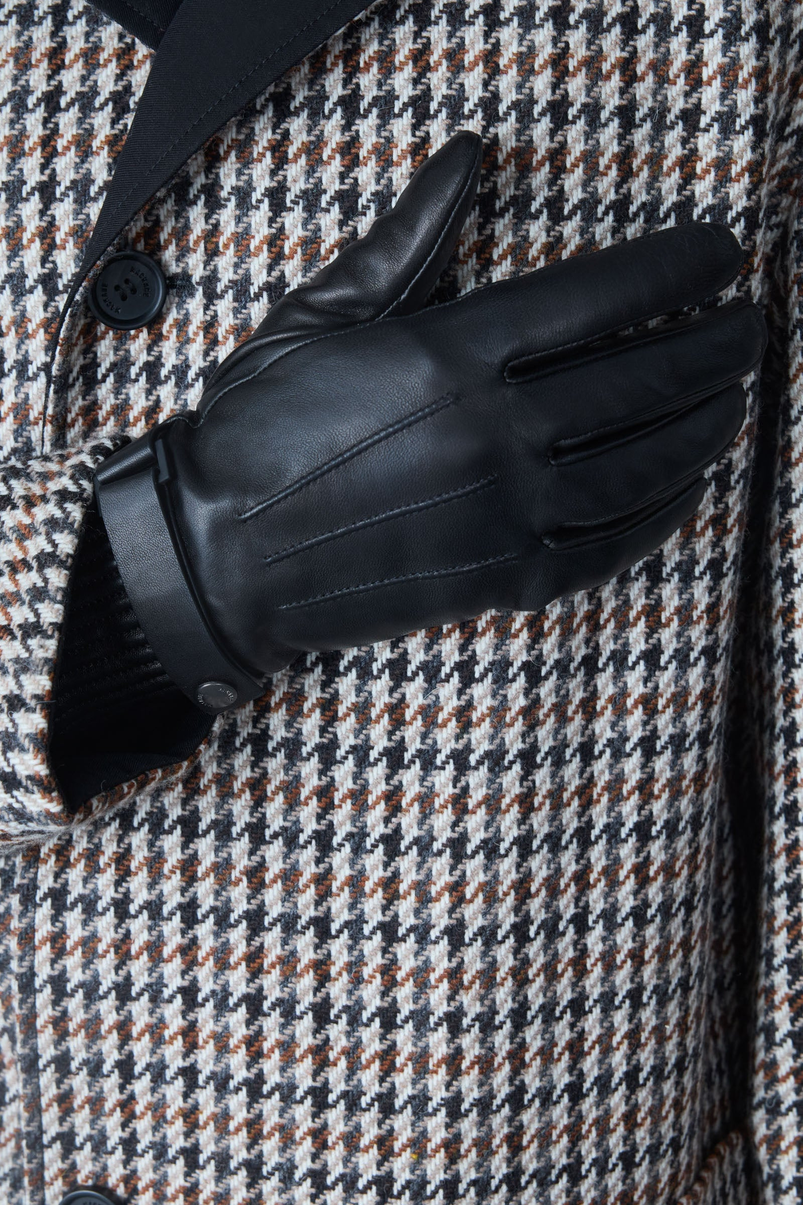 JAYLEN Leather Gloves With Touchscreen Compatibility - 2