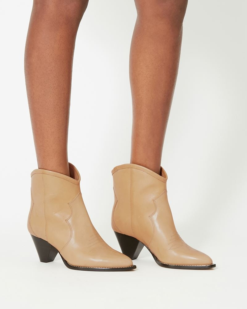 Isabel Marant DARIZO LEATHER ANKLE BOOTS outlook