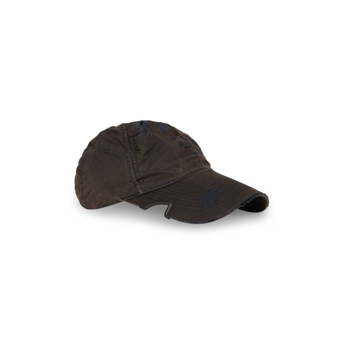 Men's Sporty B Sunfaded Cap in Black - 2