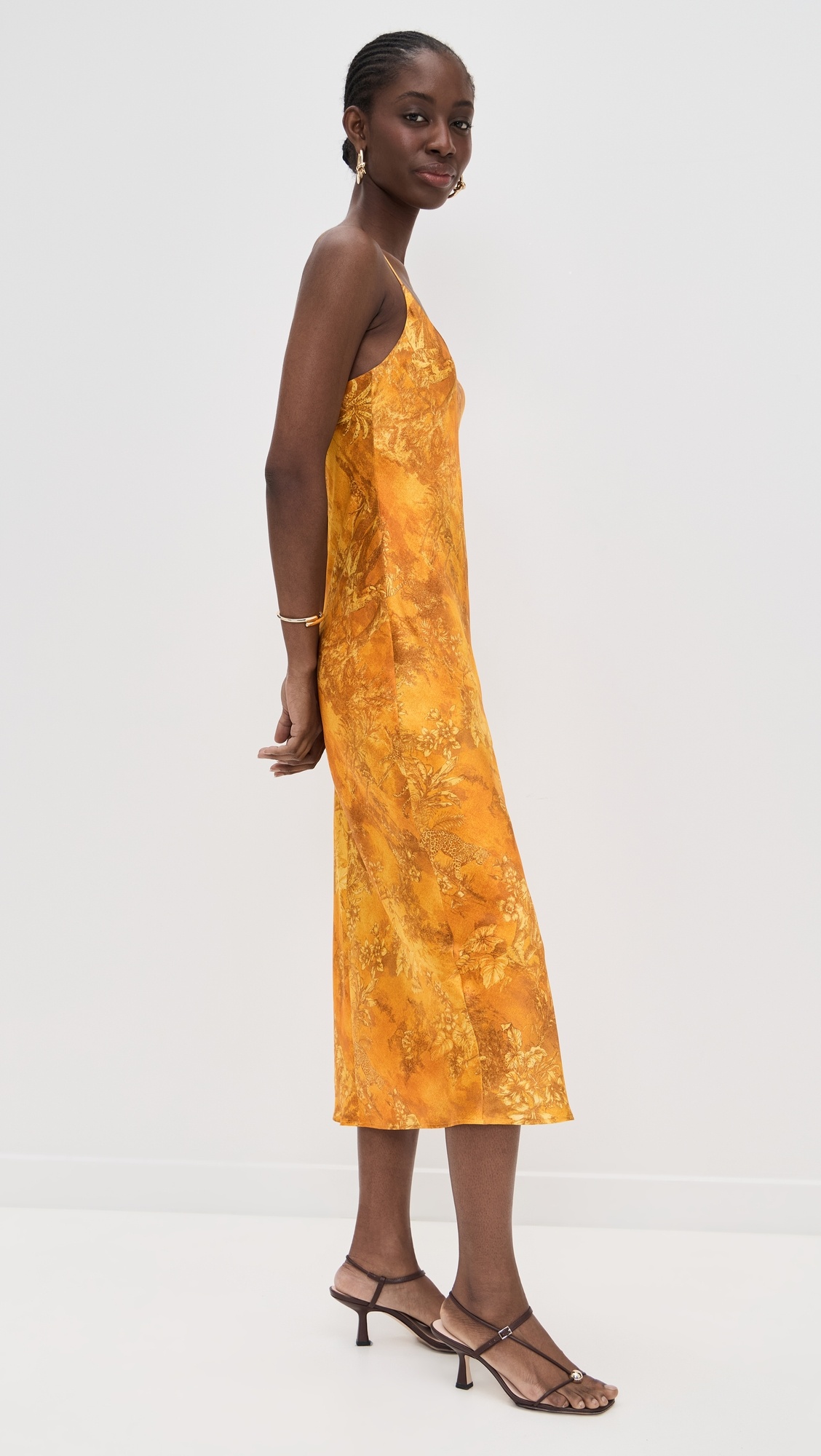 Seridie Midi Slip Dress - 3