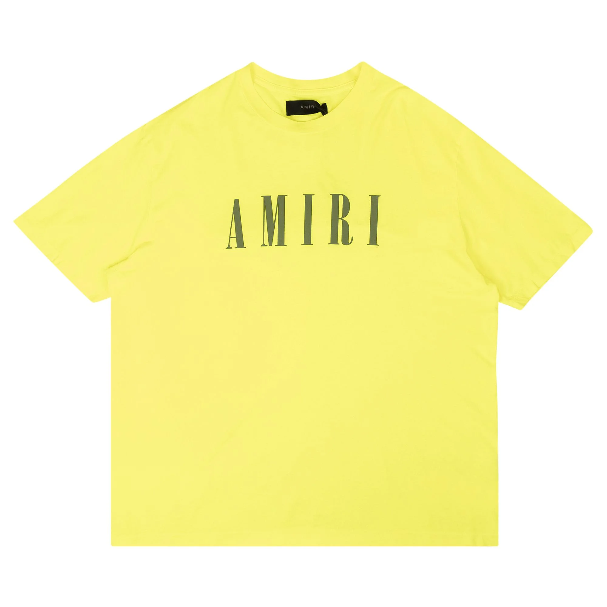 Amiri Core Logo Short-Sleeve T-Shirt 'Yellow' - 1