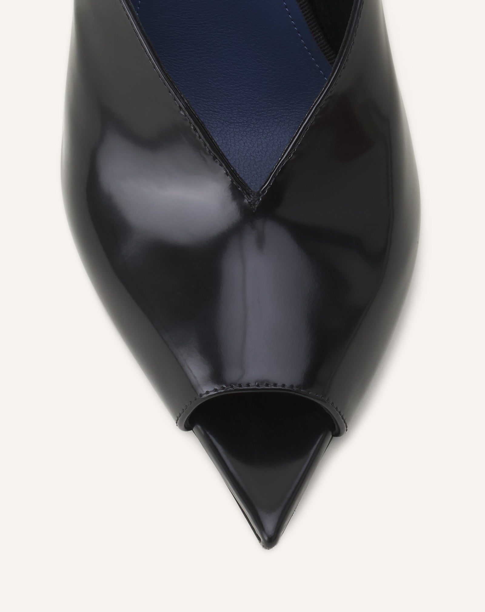 MULE MIDNIGHT STEP IN LEATHER - 5