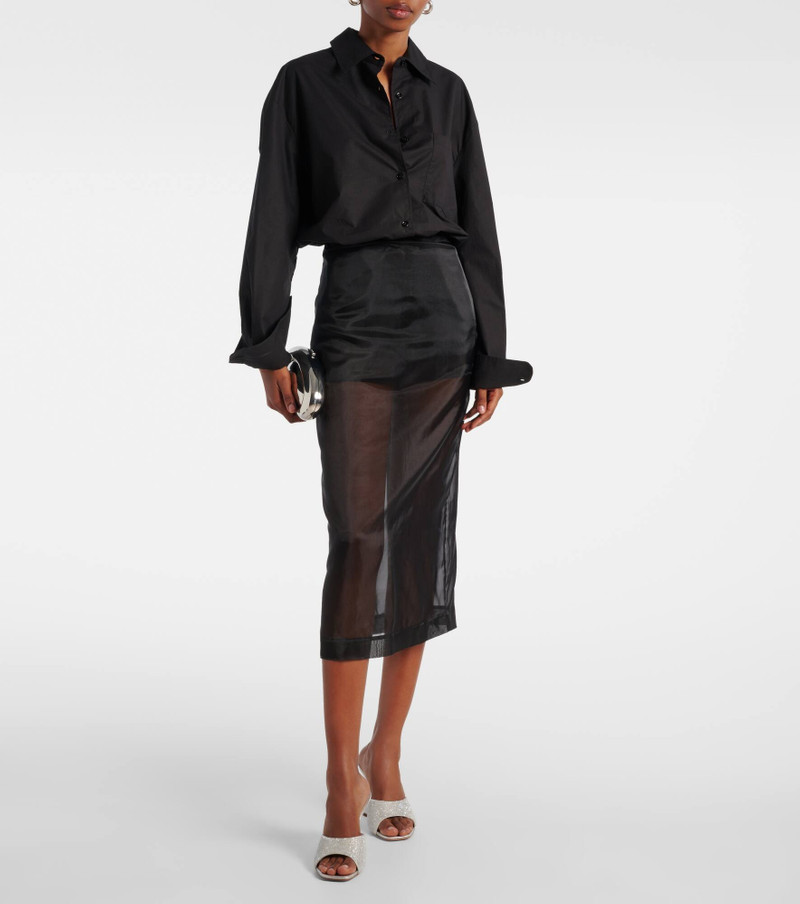 Amina Muaddi Lupita 95 embellished leather mules outlook