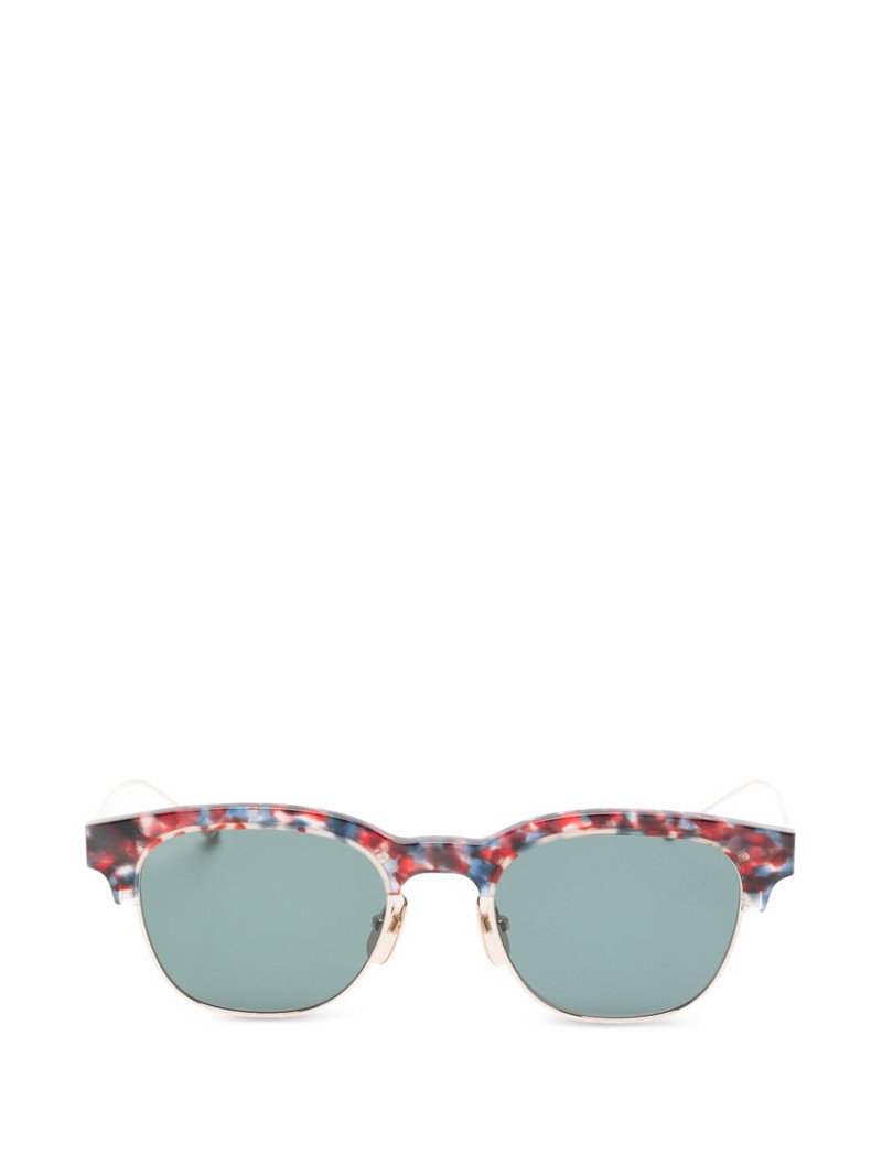 patterned-frame sunglasses 1