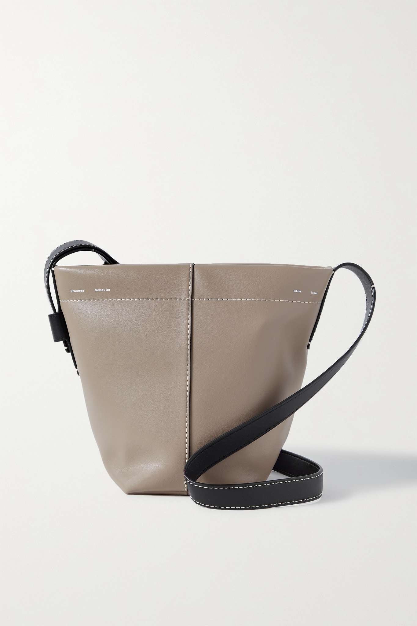 Barrow mini leather shoulder bag - 1