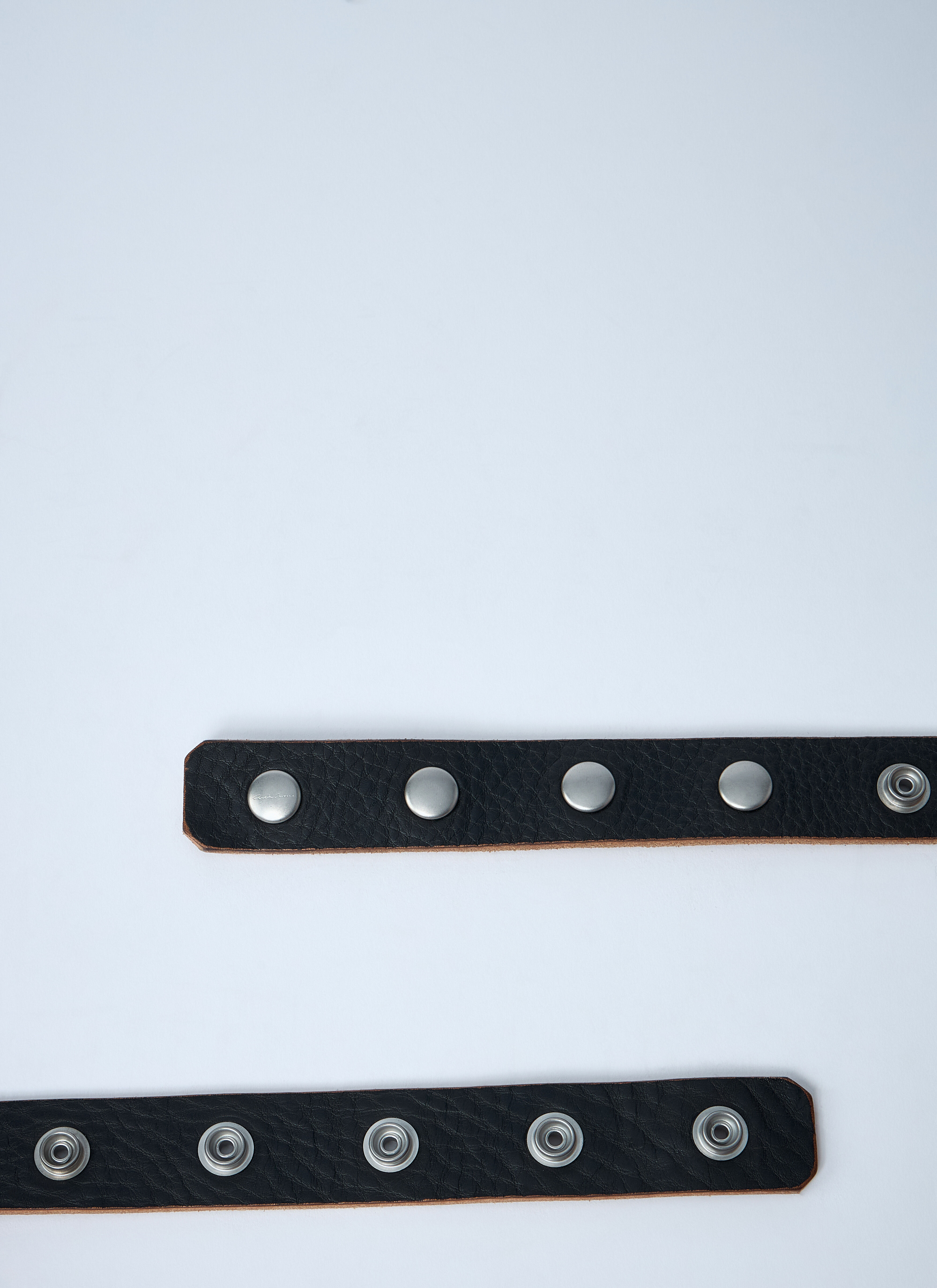 Snap Leather Belt - 4