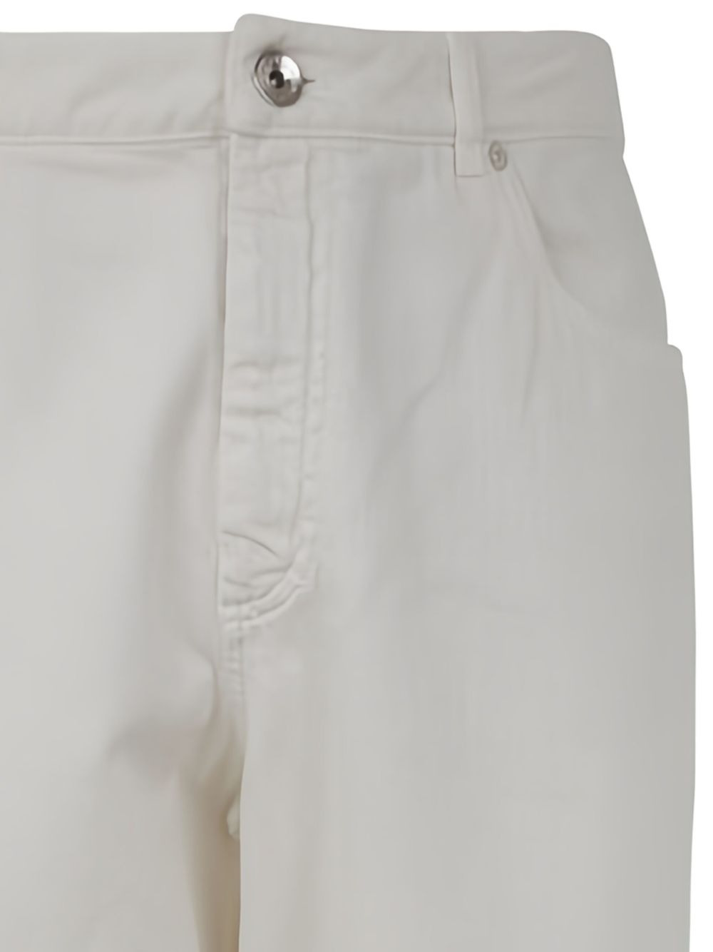 five-pocket cotton trousers - 2