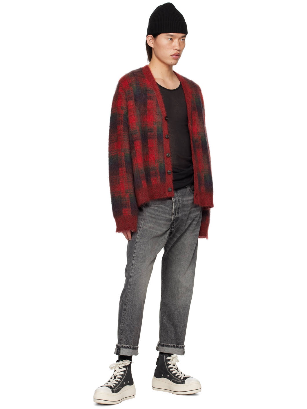 SSENSE Exclusive Gray Crossover Jeans - 4