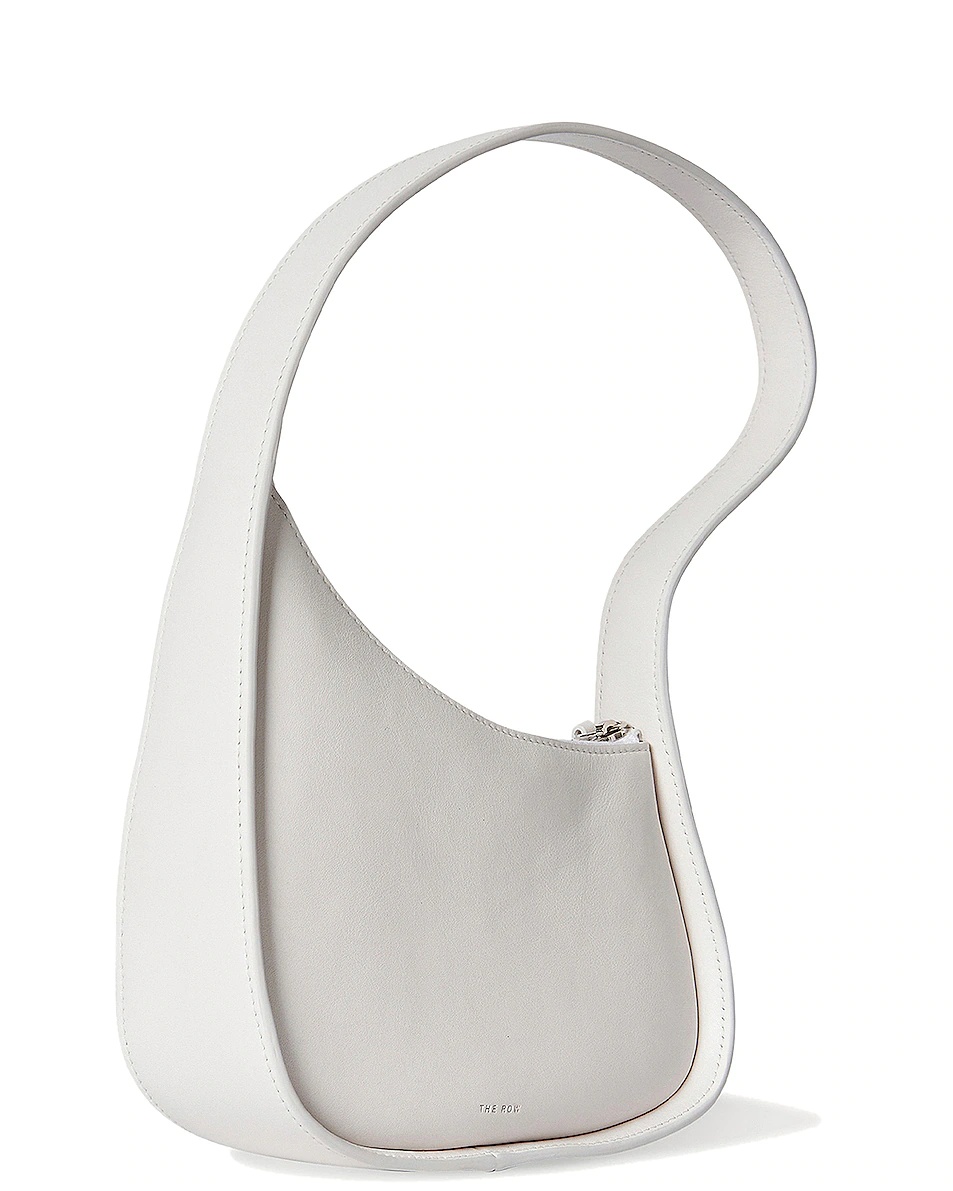 Leather Half Moon Bag - 3
