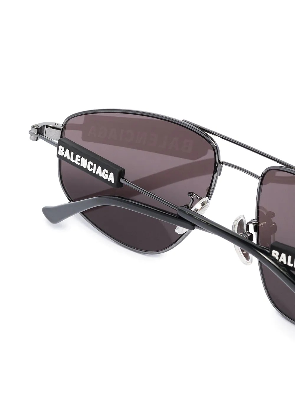 double-bridge pilot-frame sunglasses - 4