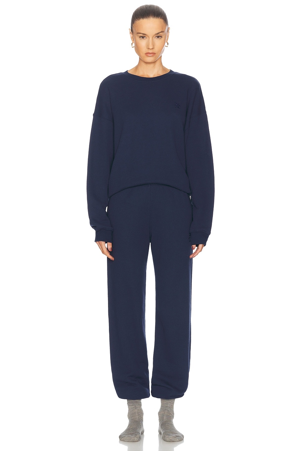 Oversized Crewneck Sweatshirt - 4