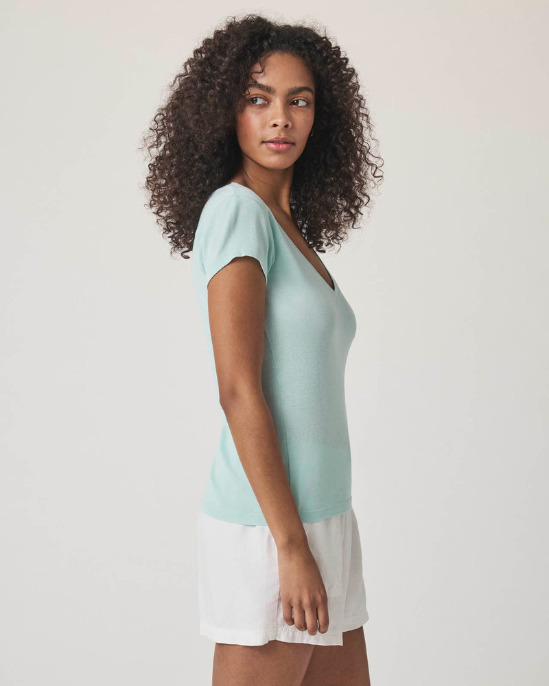 Faye V-Neck Tee 3
