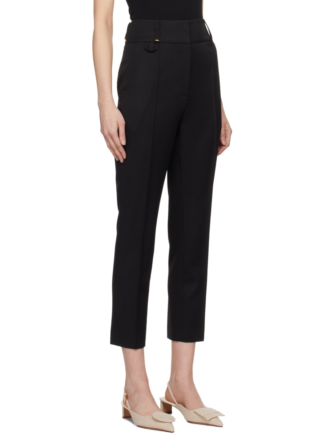 Black Les Classiques 'Le Pantalon Court' Trousers - 2