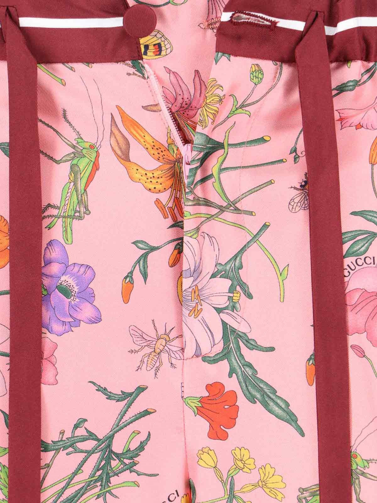 SILK PANTS WITH BOW - 5