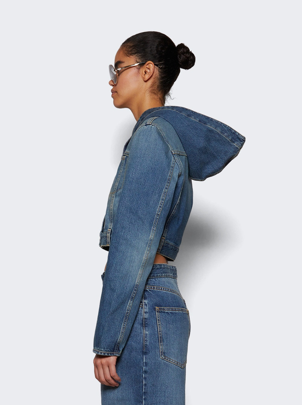 Hooded Jacket Blue - 3