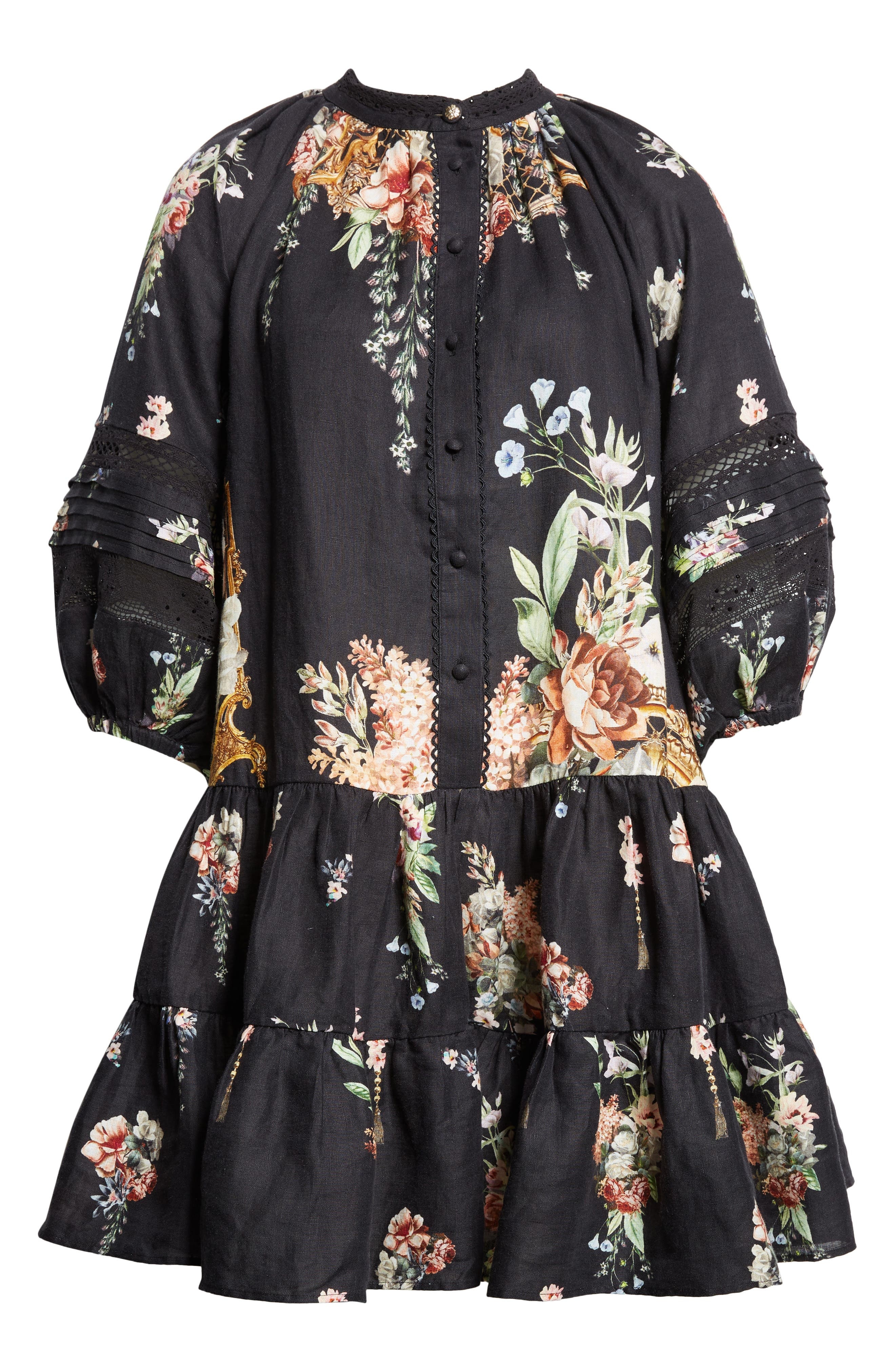 Camilla Noble Endeavors Puff Sleeve Linen Shirtdress at Nordstrom - 5