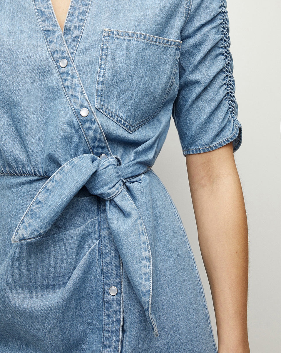 DUNN DENIM DRESS - 5