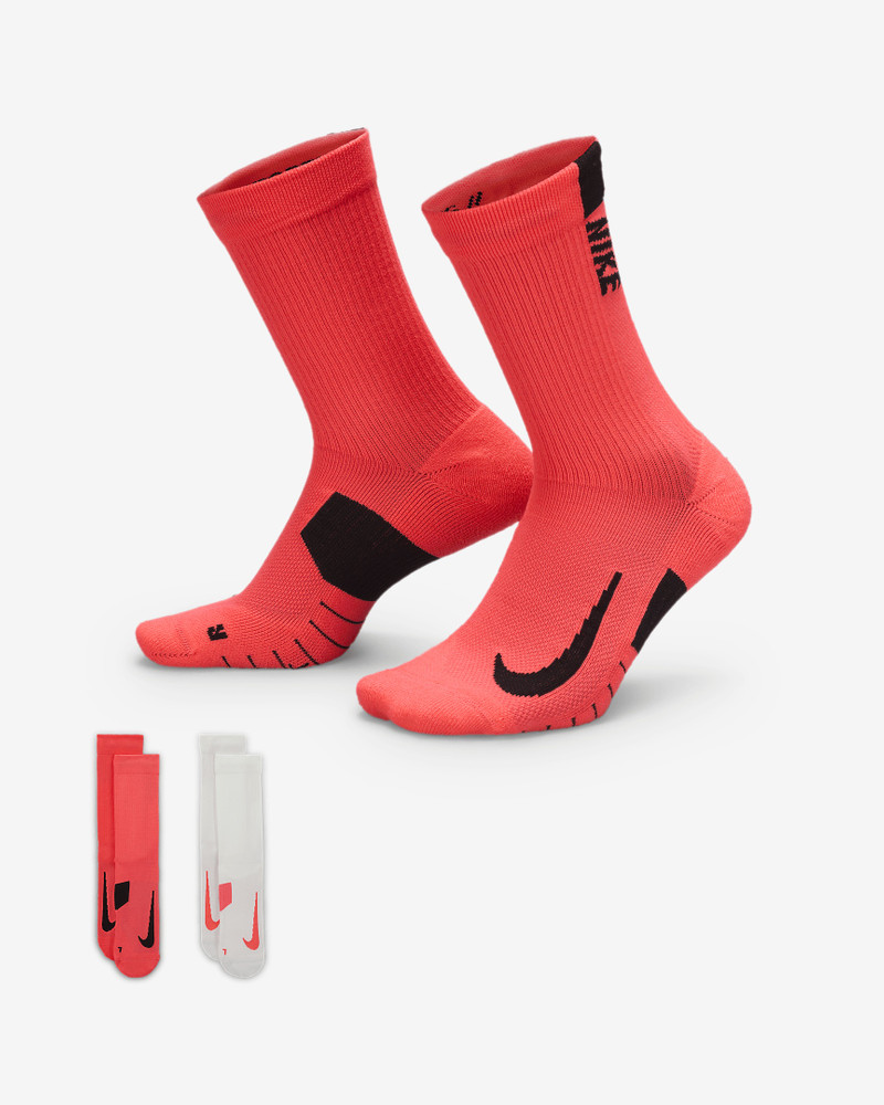 Nike Multiplier Crew Sock (2 Pairs) 1