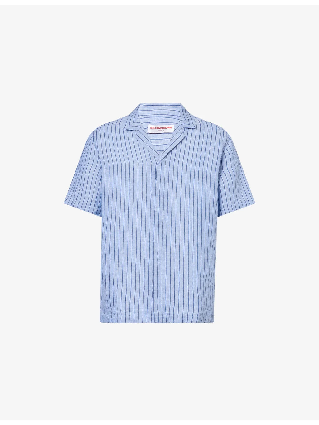 Maitan Pinstripe Linen Shirt - 1