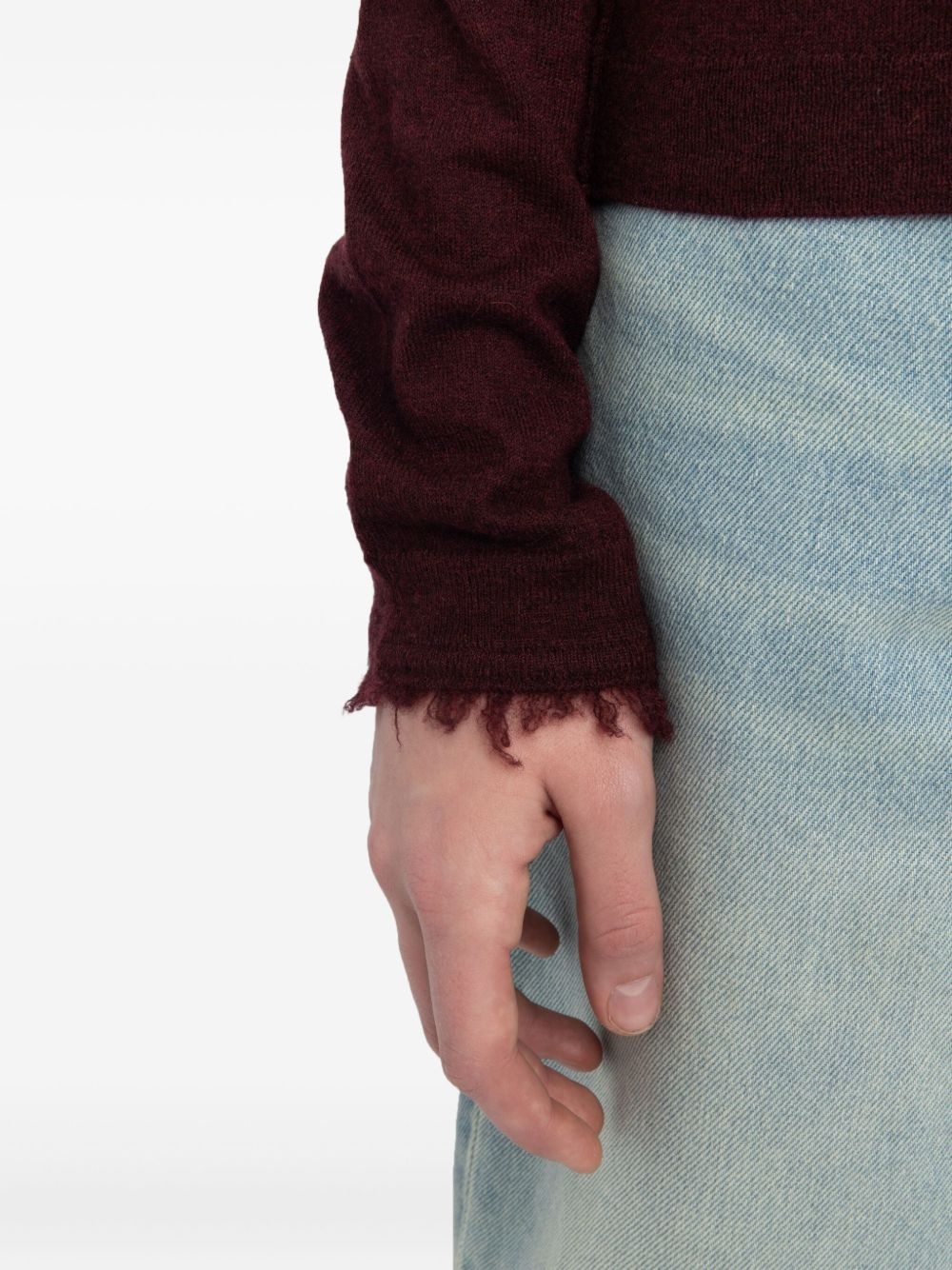 Rivy V-neck long-sleeve sweater - 6