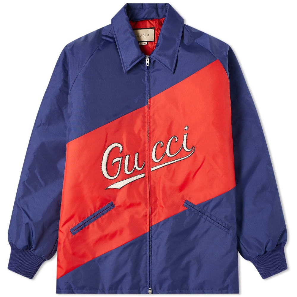 Gucci Logo Coach Jacket - 1