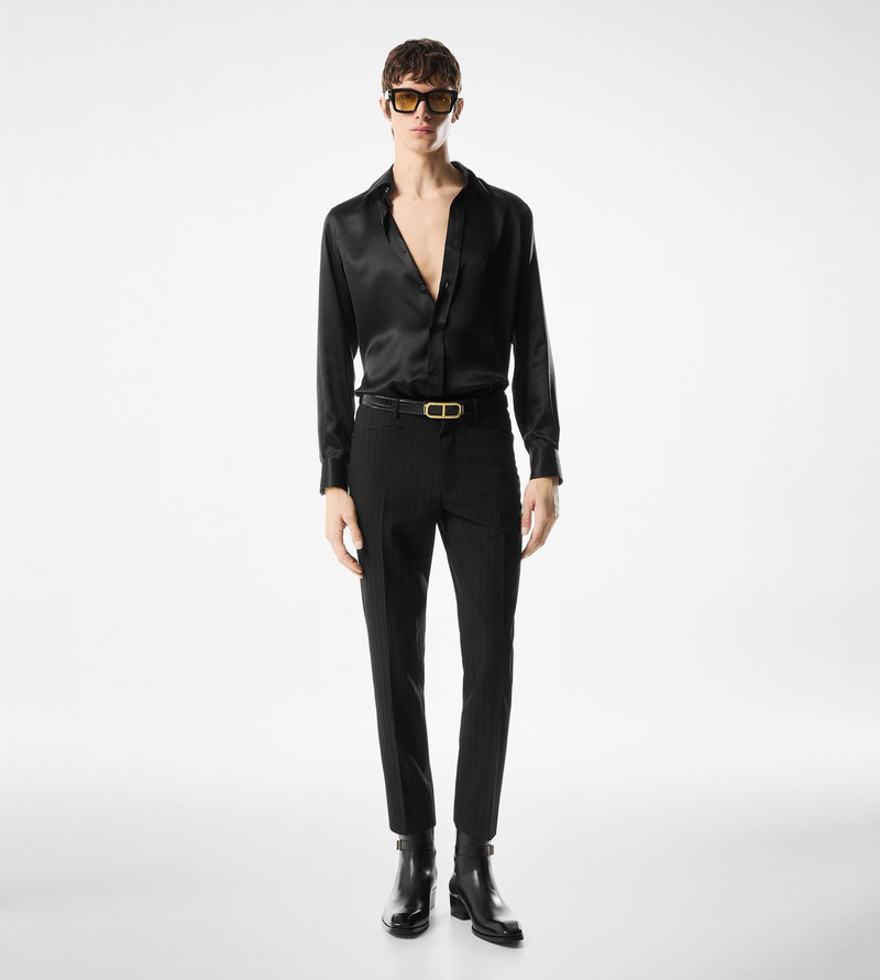 TOM FORD SILK CHARMEUSE SLIM FIT SHIRT outlook