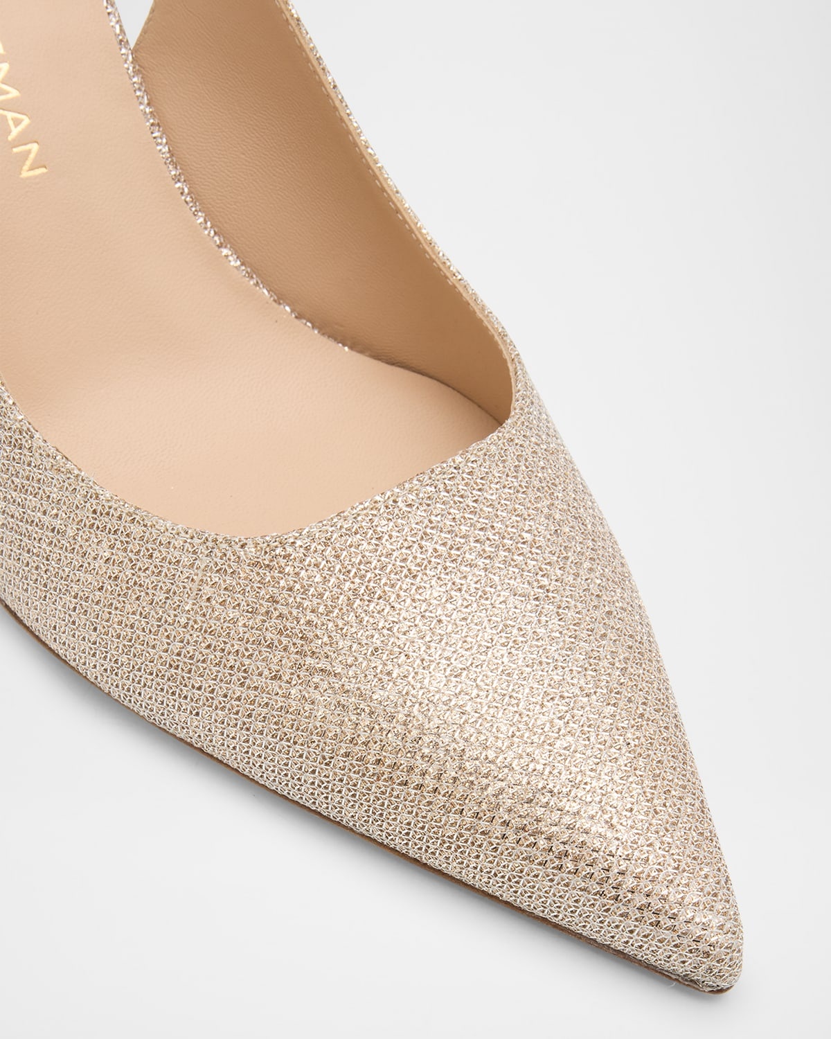Stuart Power Metallic Stiletto Pumps - 5