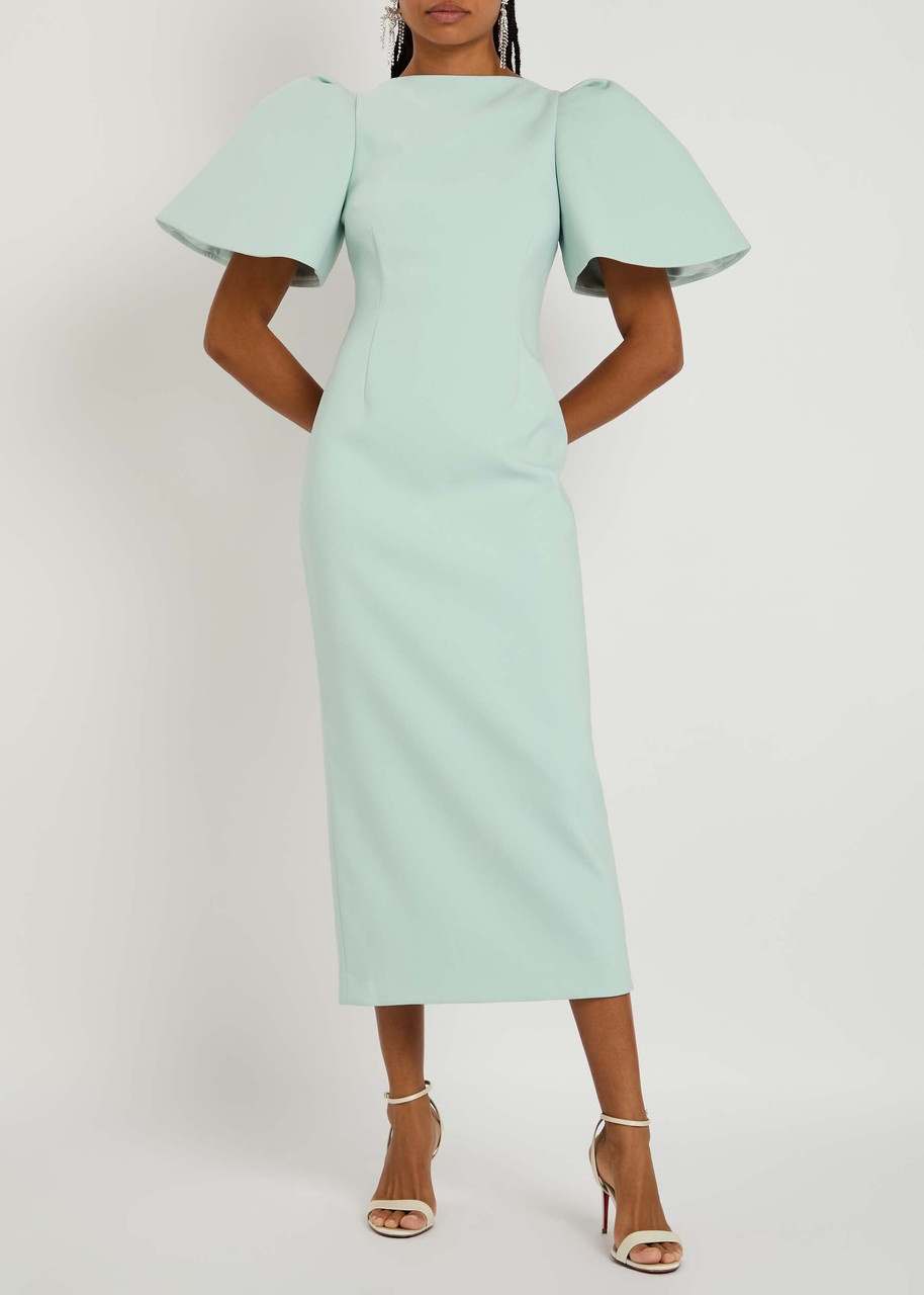 Solace London Lora Crepe Midi Dress - 4