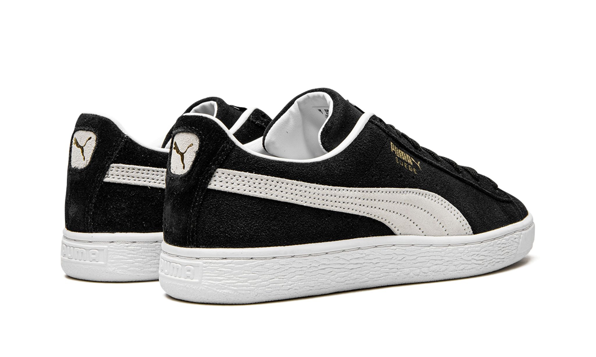 Suede "Black / White" - 3