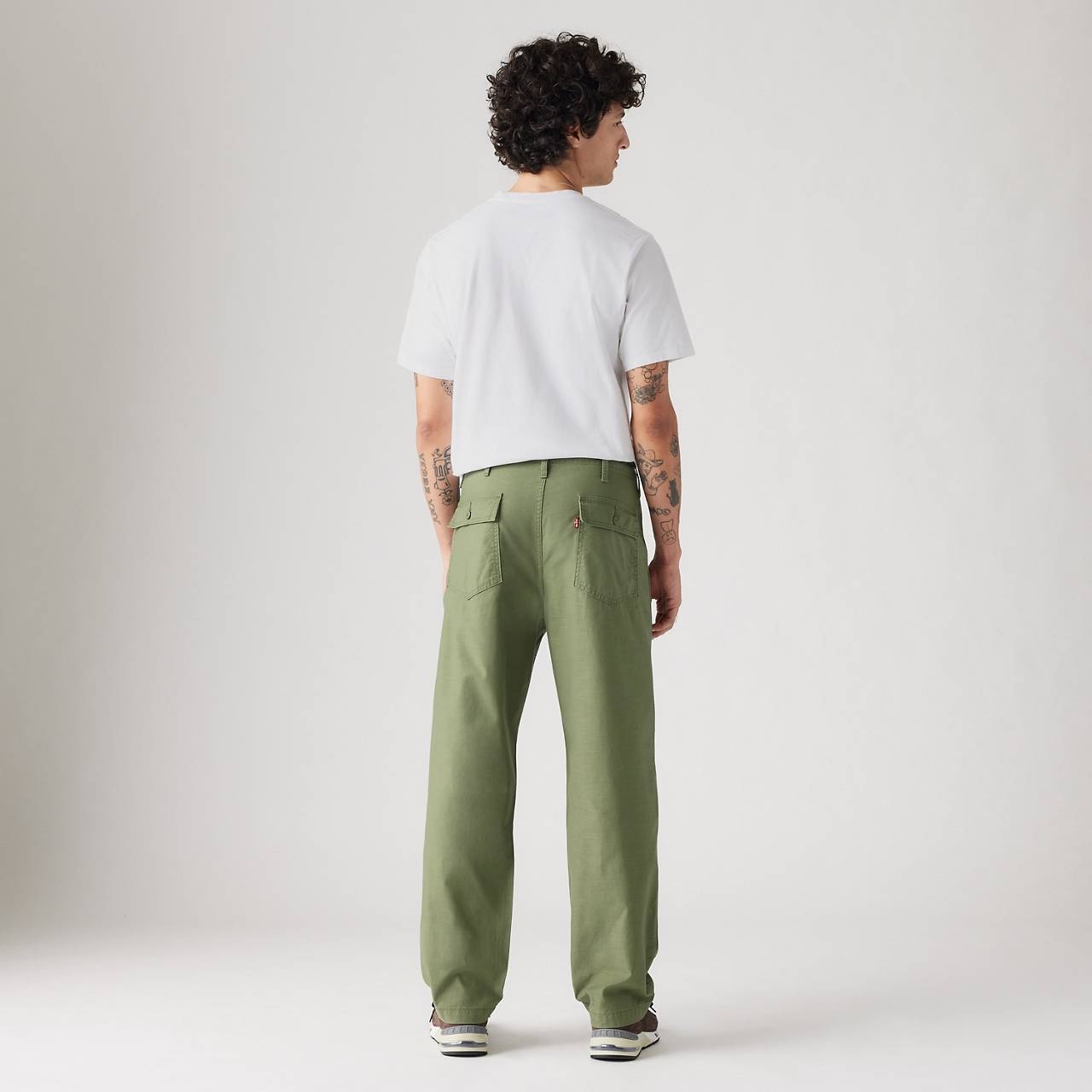 LOOSE STRAIGHT SURPLUS MEN'S PANTS - 5
