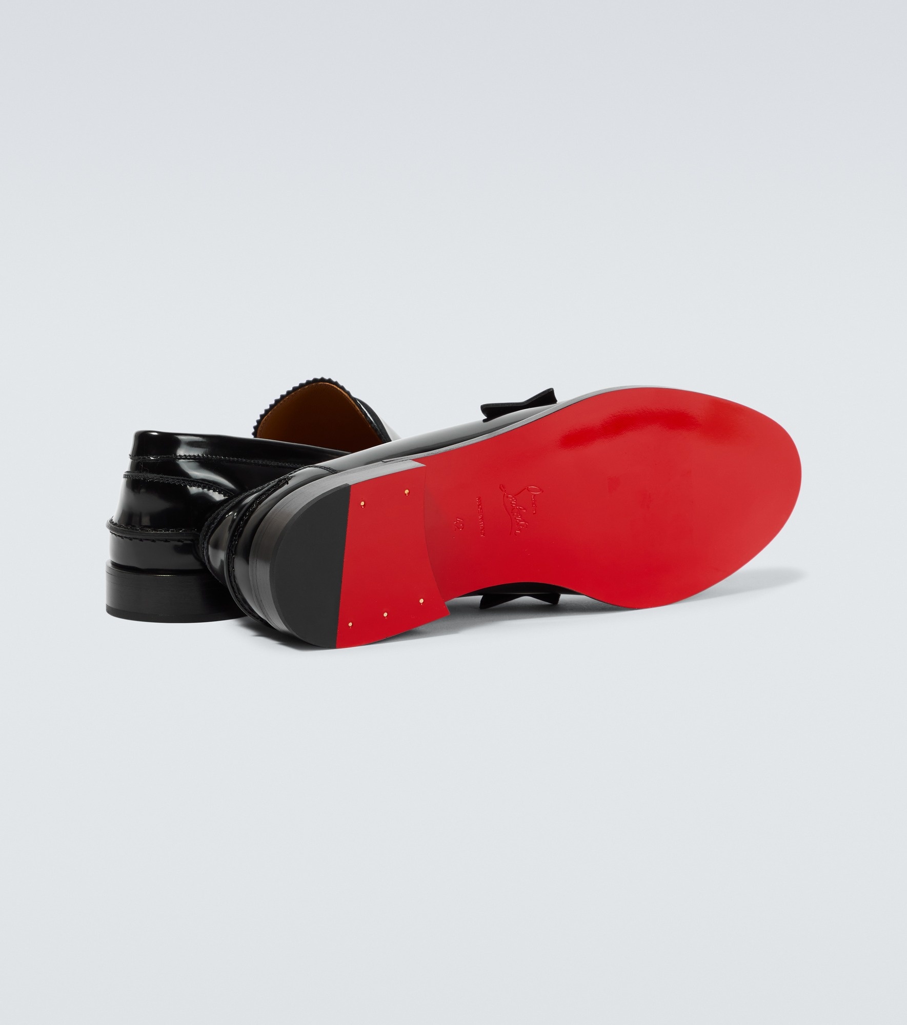 Penny leather loafers - 7