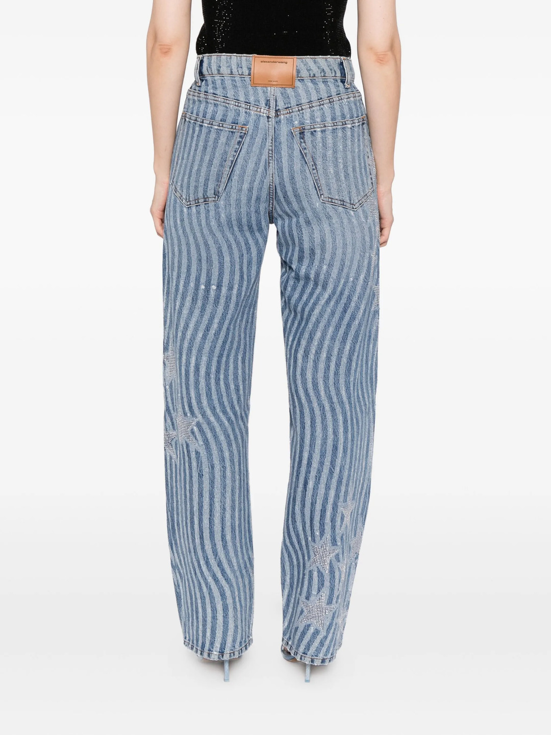 Float Jean With Stars & Stripes - 4