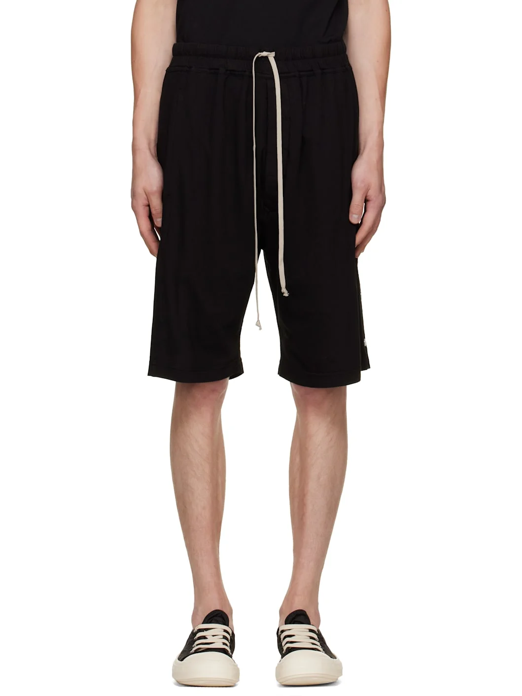 Black Tower Pusher Shorts - 1